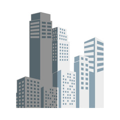 buildings cityscape isolated icon vector illustration design