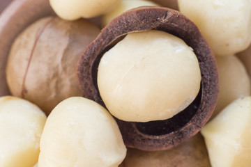 Macadamia nuts (Macadamia integrifolia)