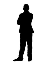 Silhouette wedding bridegroom bride embrace vector