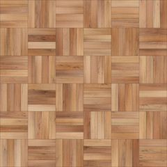 Seamless wood parquet texture (chess sand color)
