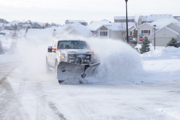 Snow Plow Truck