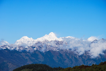 Fototapeta na wymiar Nepal - Gosiankund
