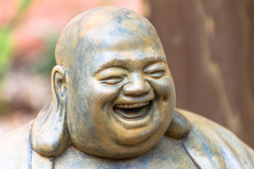 Fototapeta na wymiar Buda feliz