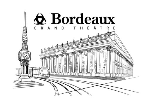 Grand th&eacute;&acirc;tre de Bordeaux