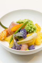 Légumes de saison à l'huile d'olive