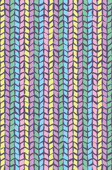 High quality and colorful repeating patterns in different shapes for background and decoration.