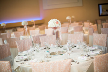Wedding table decorations