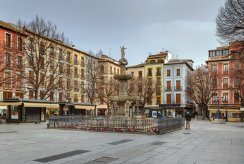 Plaza Bib Rambla, Granada, Spain