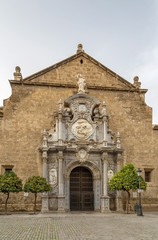 Fototapeta na wymiar Church of Santos Justo y Pastor, Granada, Spain
