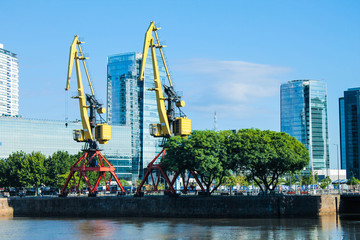 Naklejka premium Puerto Madero Detail