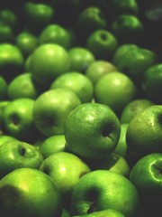 Diet food apples raw vegan apples colorful green food 