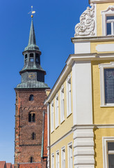 Tower of the Johannis church in the center of Verden