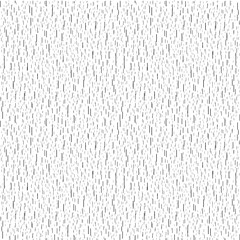 Isolated abstract stylized rain backdrop, falling water drops texture, black vertical strokes on white background vector illustration