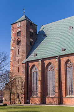 Tower of the Dom cathedral in Verden