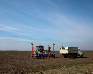 preparation of agricultural equipment