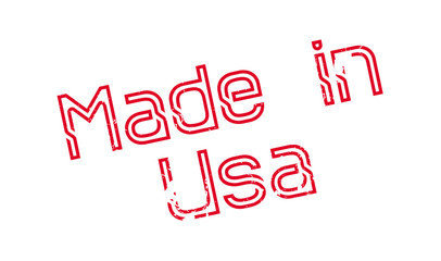 Made In Usa rubber stamp. Grunge design with dust scratches. Effects can be easily removed for a clean, crisp look. Color is easily changed.
