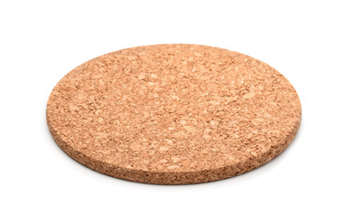 Round cork coaster