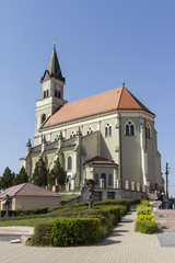 Fototapeta na wymiar Catholic church of Mór, Hungary