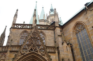 Fototapeta premium Rundgang in Erfurt - Deutschland