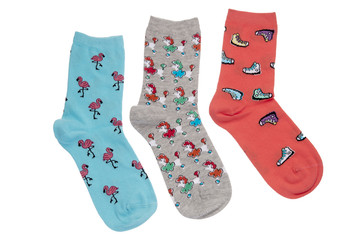colored children's socks