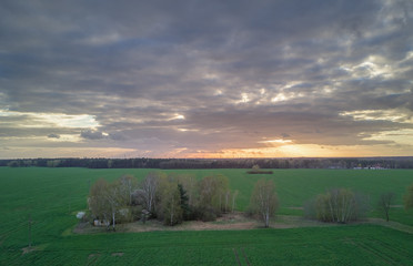 Landschaft Kaserne haus
