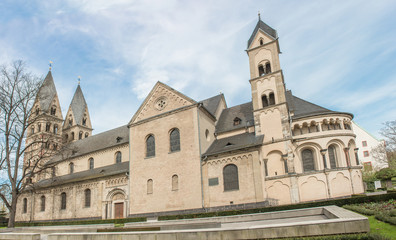 Fototapeta na wymiar Basilika St. Kastor Koblenz Rheinland-Pfalz