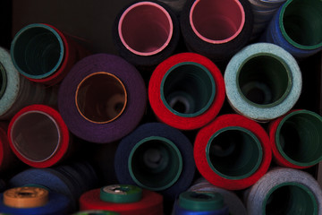 colored filament in manufacturing of clothing