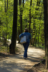 Fototapeta premium walk in the park