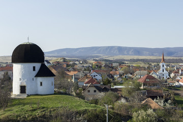 Old rotunda of Öskü, Hungary