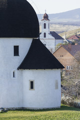 Old rotunda of Öskü, Hungary