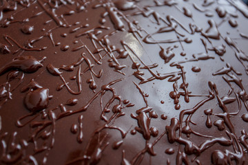 Chocolate cake background