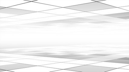 Concept business background. Lowpoly illustration of vision perspective with copy space