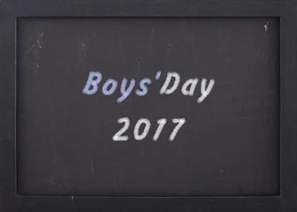 Fototapeta na wymiar Boys Day
