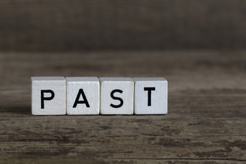 Past, written in cubes