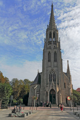 Fototapeta na wymiar Katowice, Marienkirche