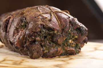 baked stuffed knuckle