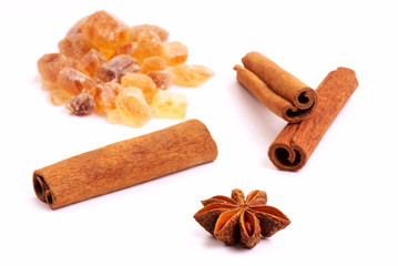 Cinnamon, anise and sugar