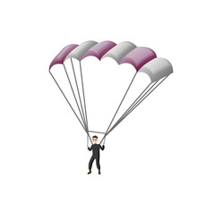 skydiver parachutist