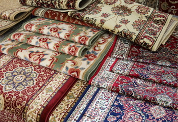 carpets of  various origin and quality