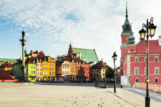 Fototapeta Castle Square in Warsaw