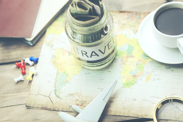 saving money for travel