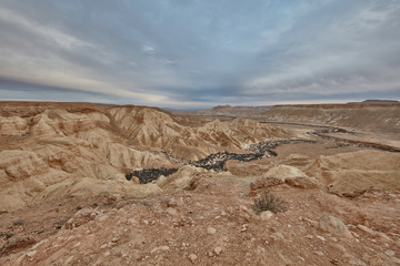 Maktesh Ramon place in the Negev desert, Israel