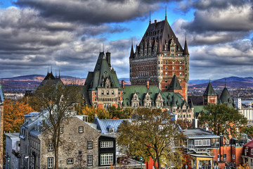 Old Quebec - Canada. High Dynamic Range picture.