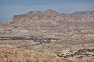Maktesh Ramon place in the Negev desert, Israel