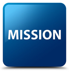 Mission blue square button