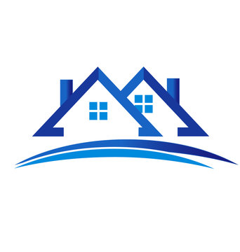 Houses Real Estate Logo