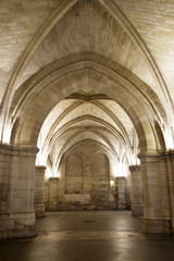 Fototapeta premium voute de pierres de la conciergerie