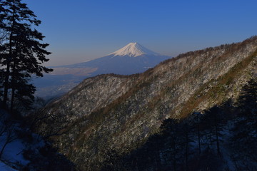 三ツ峠からの富士山
