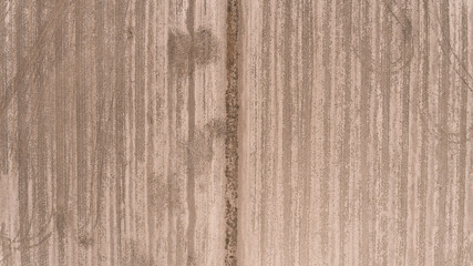 Aerial View of Dry Fields - 143371240