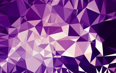 Abstract low poly background, geometry triangle